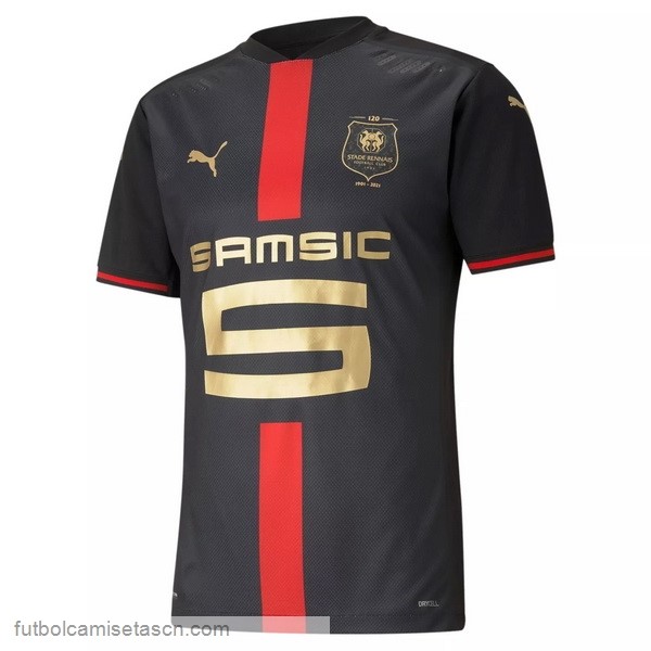 Tailandia Camiseta Stade Rennais 120th Negro